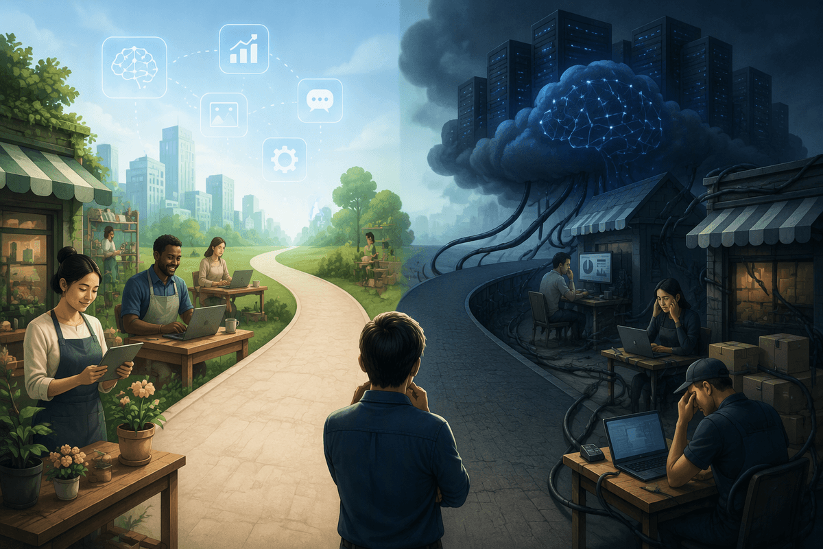 AI’s Impact on Small Businesses: Democratization or New Dependence?